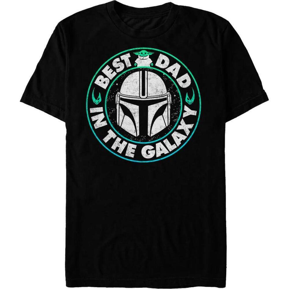 Best Dad In The Galaxy The Mandalorian Star Wars Tshirt